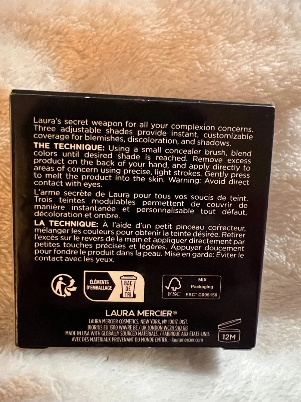 laura mercier Secret Camouflage Complexion Perfector - Black
